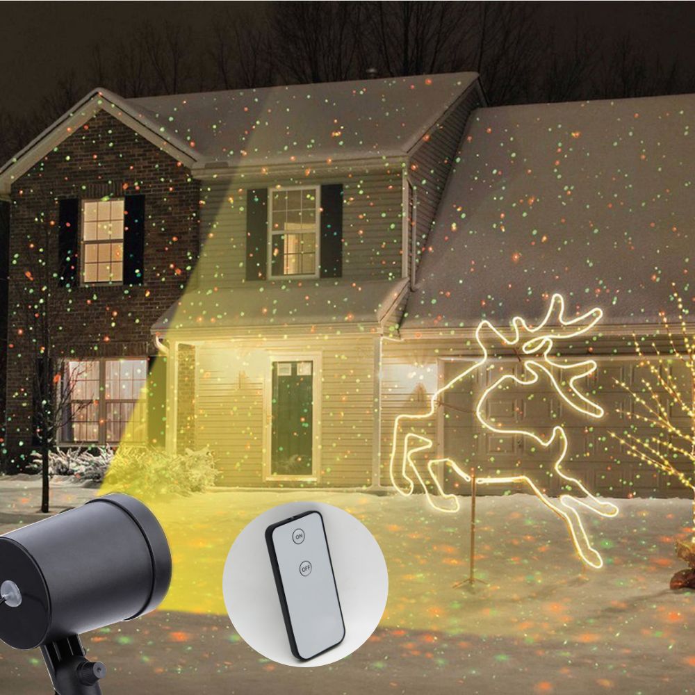 Laserový projektor vianočných svetiel